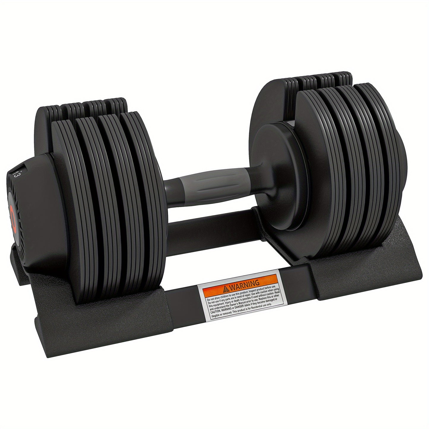 7KG 13KG 18KG 24KG Adjustable Dumbbells Set, 4-in-1 Weights Set with Storage Tray.