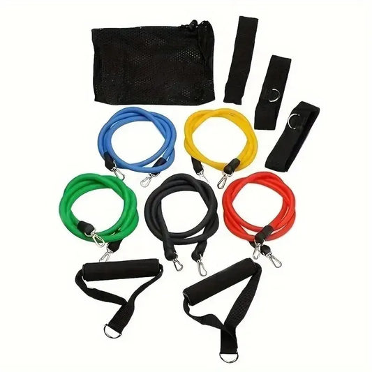 11pcs/Set Pull Rope, Resistance Bands. - wacheup