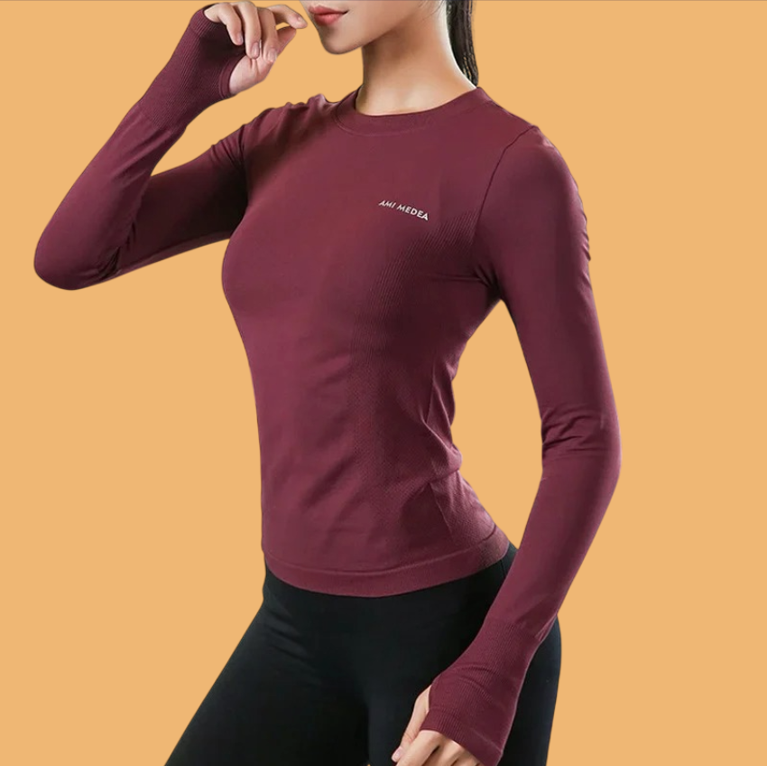 Women's Long-Sleeve Workout Top