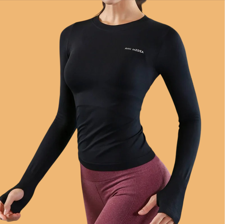 Women's Long-Sleeve Workout Top