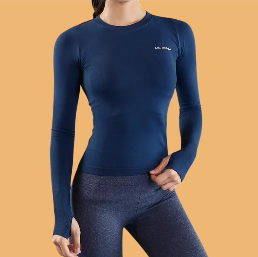 Women's Long-Sleeve Workout Top