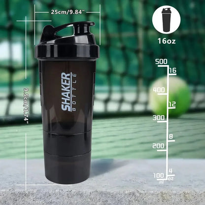 3 Layerd Protein bottle shaker